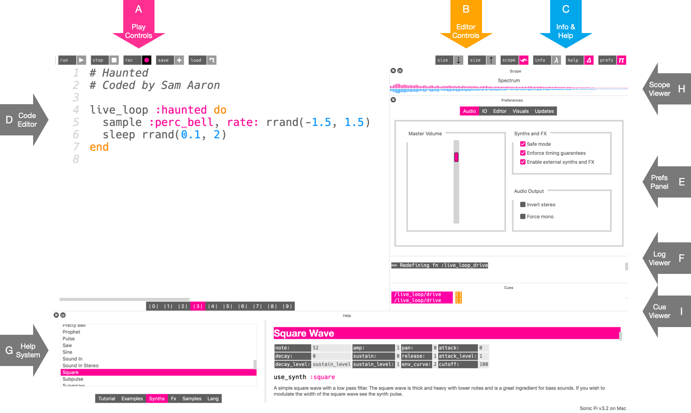 Sonic Pi Tutorial - worlds loudest violin roblox id code