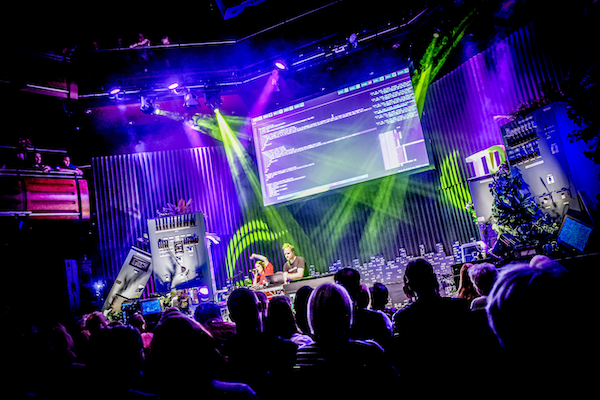 Jylda Live Coding in the Sage Gateshead